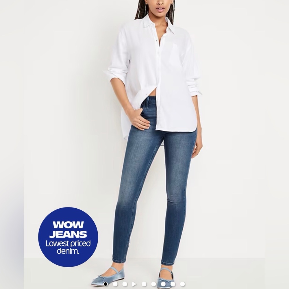 Old Navy High Rise Super Skinny Jeans